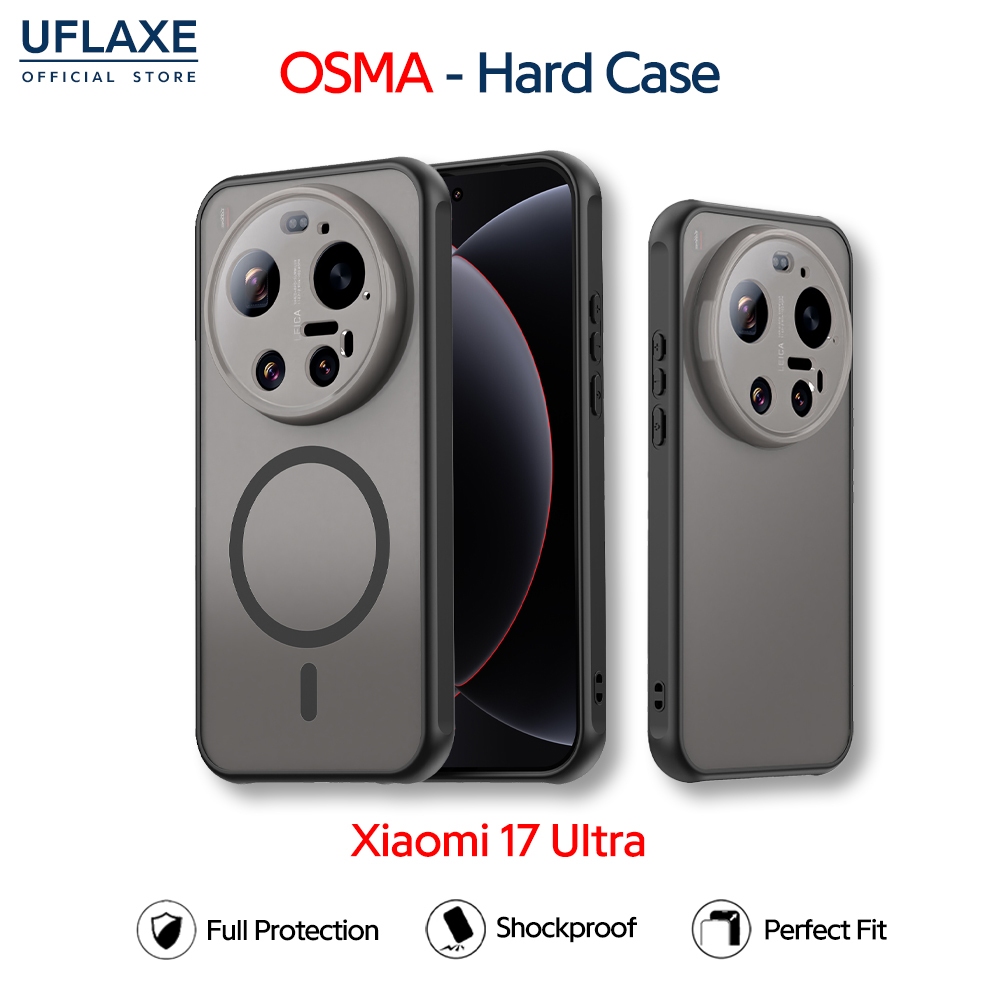 UFLAXE OSMA - เคส Xiaomi Redmi Note 15 / Redmi Note 15 Pro Plus 5G - เคสแข็งกันกระแทก เคสโทรศัพท์ด้านป้องกันรอยนิ้วมือการปกป้องเต็มรูปแบบ