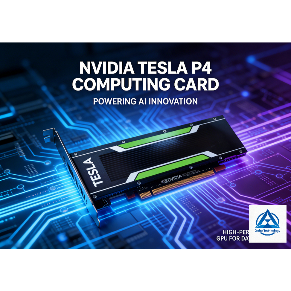 พลังงานต่ําAIกราฟิกการ์ดNVIDIA TESLA P4 กราฟิกการ์ด 8Gหน่วยความจําความลึกบัตรการเรียนรู้ปัญญาประดิษฐ