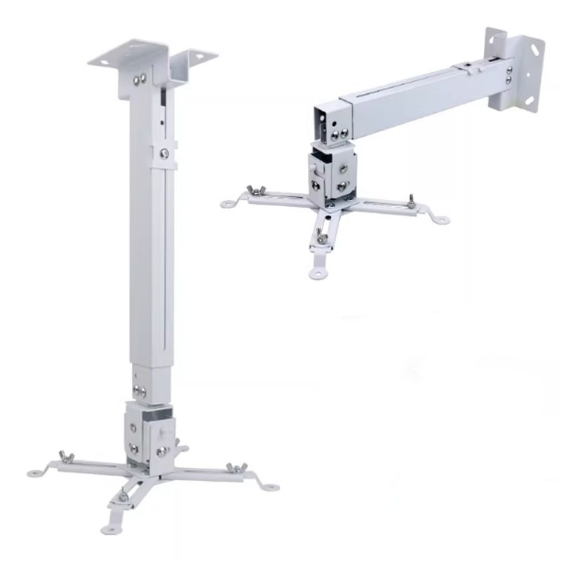 ขายึดโปรเจคเตอร์ ที่แขวนโปรเจคเตอร์อเนกประสงค์แบบตั้งพื้นติดเพดานแบบติดผนังสําหรับ BenQ และ Epson