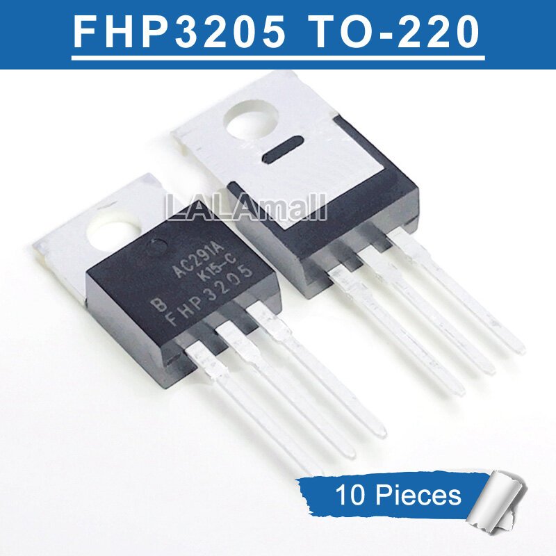 10 ชิ้น FHP3205 TO-220 55 V/110A MOSFET ทรานซิสเตอร์ใหม่เดิม