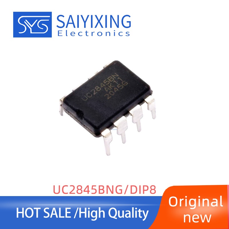 5PCS ใหม่ UC2845BNG UC2845BN DIP8 AC-DC Controller และตัวควบคุมแรงดันไฟฟ้า UC2845