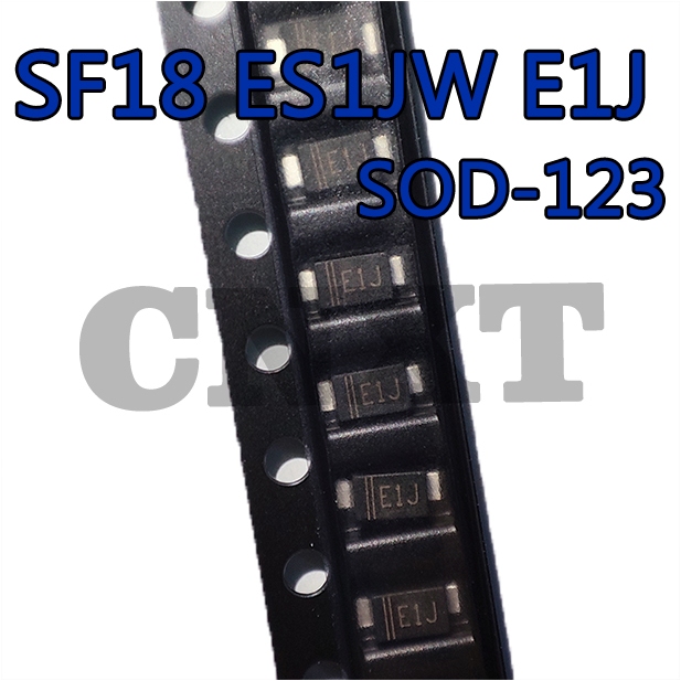 50 ~ 100PCS ES1JW E1J SOD-123FL 1A 600V Quick Recovery Diode SF18