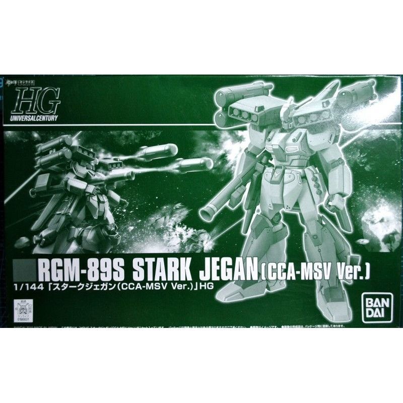 BANDAI PB HG 1/144 Mobile Suit Gundam RGM-89S STARK JEGAN CCA MSV VER. โมเดลพลาสติก
