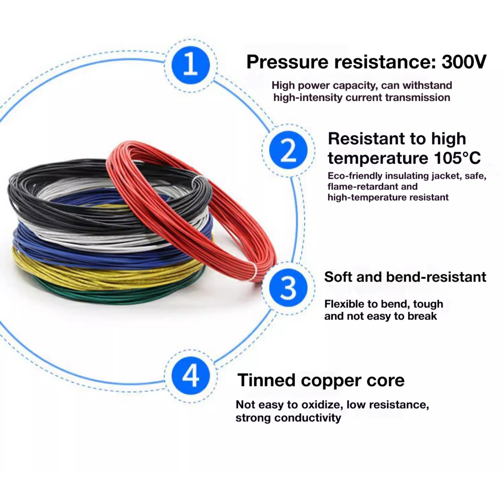 Ul1569ลวดอิเล็กทรอนิกส์16โดยรวมลวดดีบุก-ทองแดงแกนเดียวหลายสาระสายยืดหยุ่นการเชื่อมต่อไฟฟ้าลวดเครื่อง