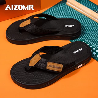 AIZOMR รองเท้าแตะ แห้งเร็ว สีพื้น กันลื่น คุณภาพสูง รุ่น A2183