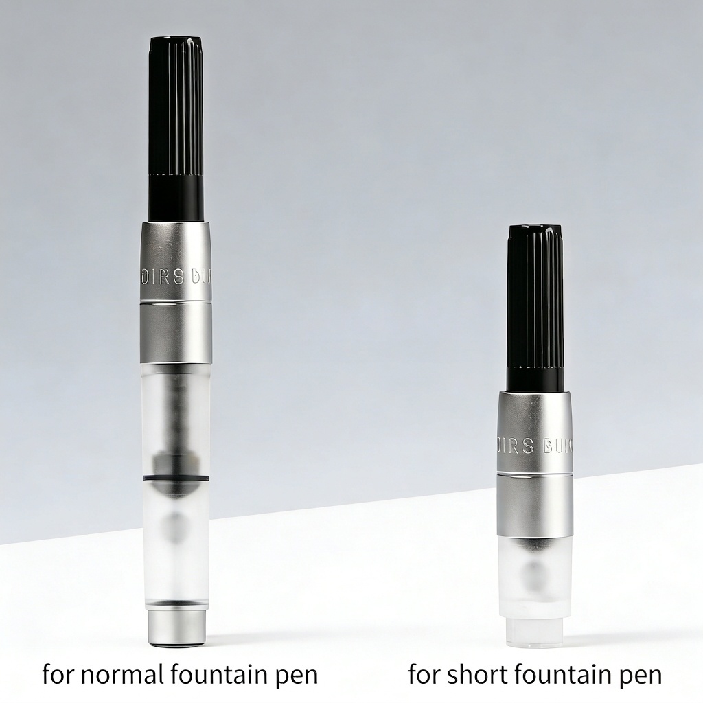 Original HongDian Fountain Pen ตัวแปลงเติมหมึกโลหะ เส้นผ่านศูนย์กลาง 3.4 มม. สําหรับปากกา Hongdian ขนาดมาตรฐานสากล