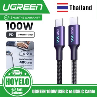 UGREEN สาย USB C 100W 240W ชาร์จเร็ว USB Type C ถึง C Cable …