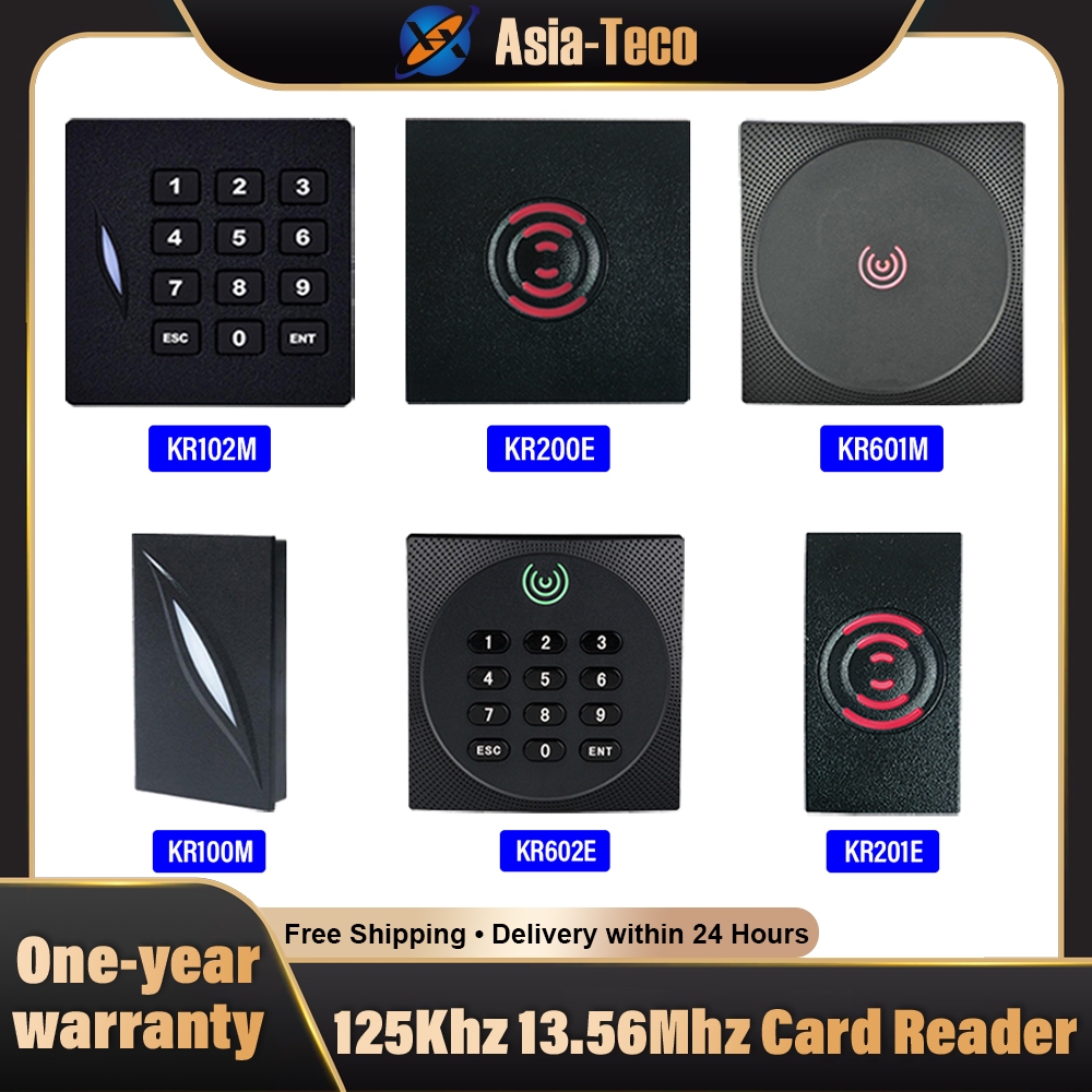 IP68 กันน้ํา Wiegand Wg26 Wg34 RFID IC Card Reader Proximity 125Khz 13.56Mhz ID สําหรับระบบควบคุมการ