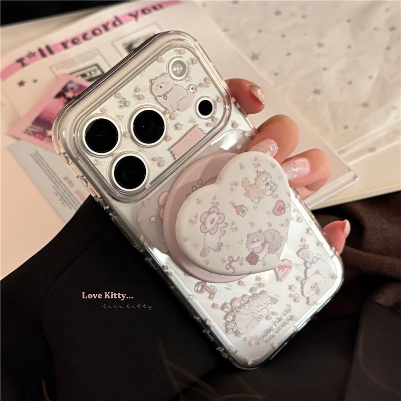 เคสโทรศัพท์ iPhone 17 Pro max Garden Cat ลาย TPU materia