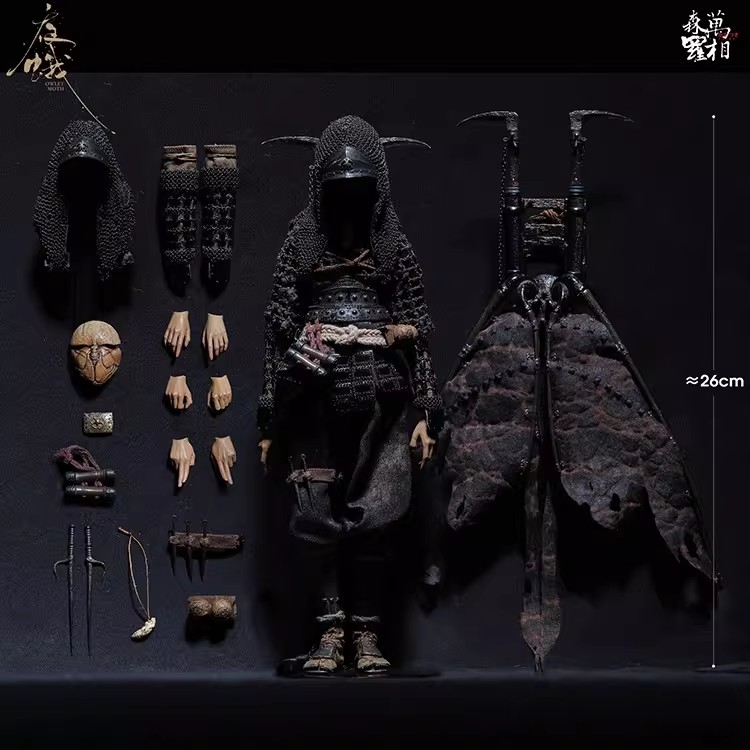 JPT POPCOSTUME All-Encompassing Moth JPT-016 1/6 Scale Action Figure