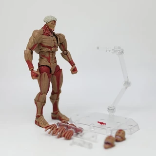 16 ซม.กล่อง Kaiyodo Eren Amazing Yamaguchi Attack on Titan Armored Titan Action Figure Eren Jaeger หญิง Titan อะนิเมะ Figurine Ko รุ่น PVC รูปปั้นคอลเลกชันของเล่นของขวัญ