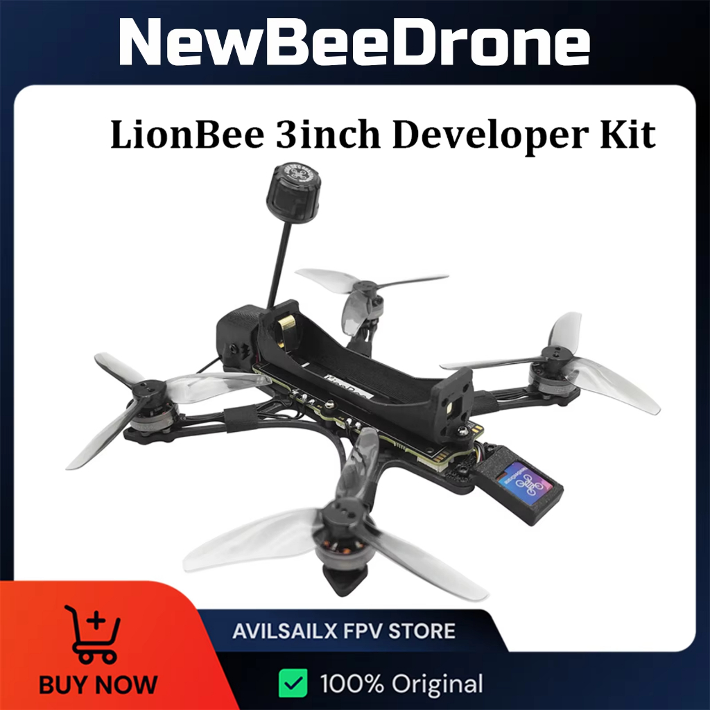 NewBeeDrone LionBee 3 นิ้ว Long Range ELRS 2.4G AIO Developer Kit