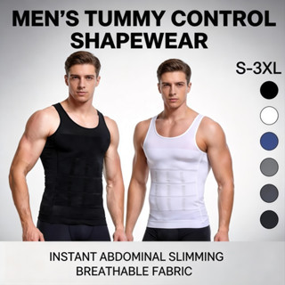 【Local Delivery】เสื้อกล้ามเก็บหน้าท้องกระชับสัดส่วนสําหรับผู…