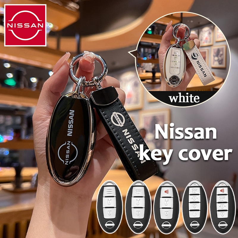 ฝาครอบกุญแจรถ Nissan สําหรับ navara/note/juke/almera/kicks/march/cube/teana/tiida/np300/pulsar/lavina/micra/murano/alsissa/x เคสกุญแจรถ