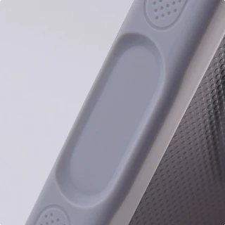 【Polka Dot Non-Slip/Matte acrylic hard case/Gray】เคส compatible for iPhone 12 13 14 15 16 17 pro max case
