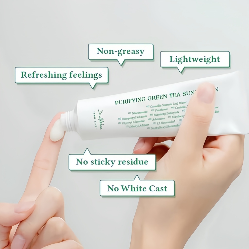 Dr.Althea Purifying Green Tea Sunscreen SPF 50+ และ PA++++ 50ml ราคา ถูกที่สุด ดีลบีเคเค แกลเลอรีภาพที่ 7