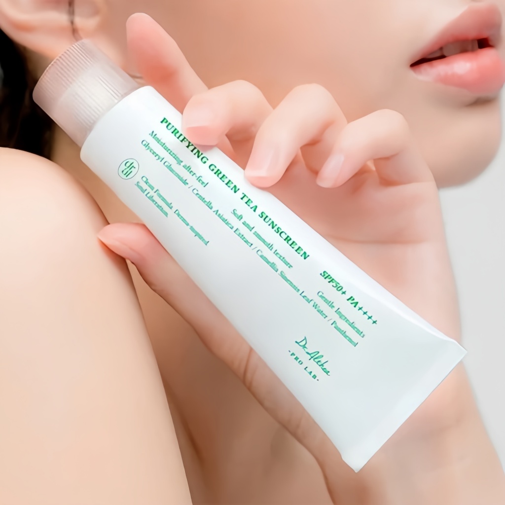 Dr.Althea Purifying Green Tea Sunscreen SPF 50+ และ PA++++ 50ml ราคา ถูกที่สุด ดีลบีเคเค แกลเลอรีภาพที่ 6