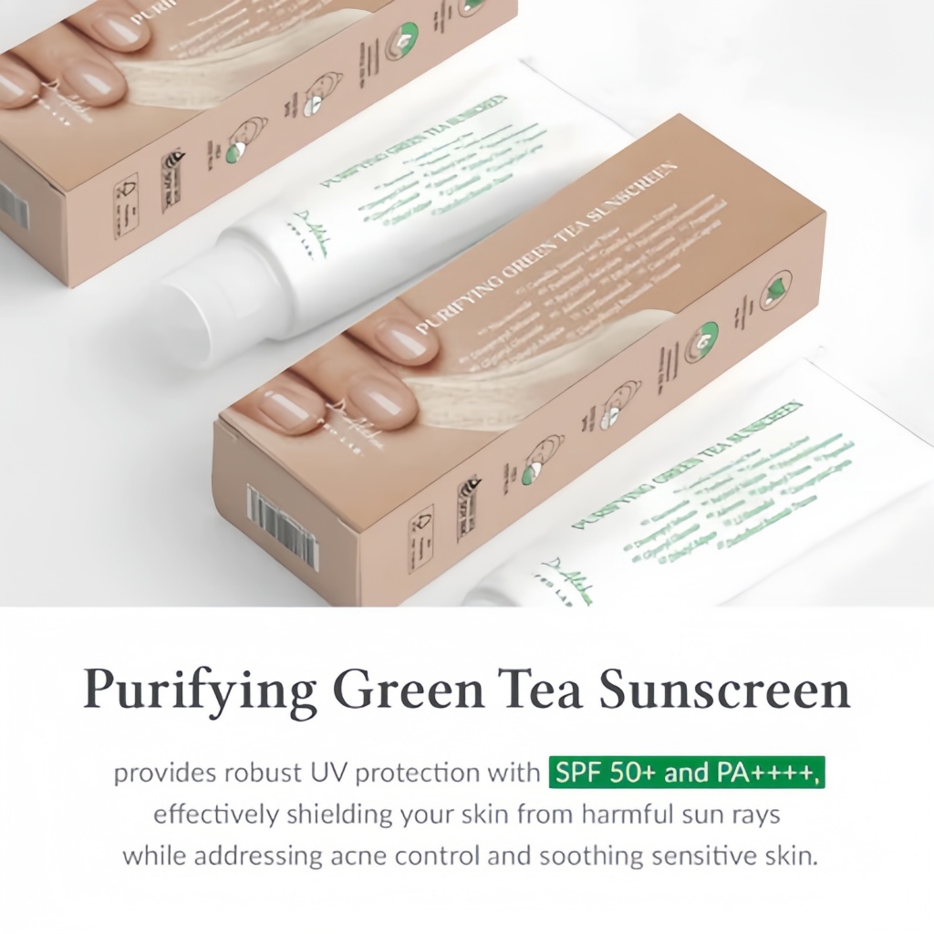 Dr.Althea Purifying Green Tea Sunscreen SPF 50+ และ PA++++ 50ml ราคา ถูกที่สุด ดีลบีเคเค แกลเลอรีภาพที่ 2
