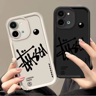 เคสสําหรับ Vivo Y05 Y31D Y11D Y21D Y31 Y21 Y11 Y51 Pro 2026 บิลเลียดสีดําหมายเลข 8 เคสโทรศัพท์ลายการ์ตูนซิลิโคนอ่อนนุ่มกันกระแทกปก