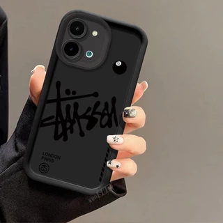 เคสสําหรับ Vivo Y05 Y31D Y11D Y21D Y31 Y21 Y11 Y51 Pro 2026 บิลเลียดสีดําหมายเลข 8 เคสโทรศัพท์ลายการ์ตูนซิลิโคนอ่อนนุ่มกันกระแทกปก