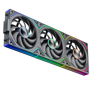 Jungle Leopard Interstellar V2 SE พัดลม CPU ARGB ไร้สาย Splicing 120 มม.ปริซึม Lian li รุ่นเดียวกัน Infinite Mirror Building Block Splicing พัดลม PC 5V 3PIN Mobo แสง Sync 4PIN PWM