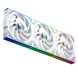 Jungle Leopard Interstellar V2 SE พัดลม CPU ARGB ไร้สาย Splicing 120 มม.ปริซึม Lian li รุ่นเดียวกัน Infinite Mirror Building Block Splicing พัดลม PC 5V 3PIN Mobo แสง Sync 4PIN PWM