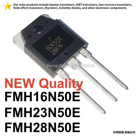 5PCS ใหม่ 100% คุณภาพ FMH16N50E 16N50E 16N50 FMH23N50E 23N50E 23N50 FMH28N50E 28N50E 28N50 TO-3P TO-