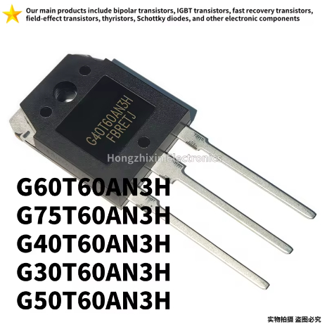 5PCS Original G75T60AN3H G75T60 G40T60AN3H G40T60 G30T60AN3H G30T60 G50T60AN3H G50T60T60A3H หลอด IGB