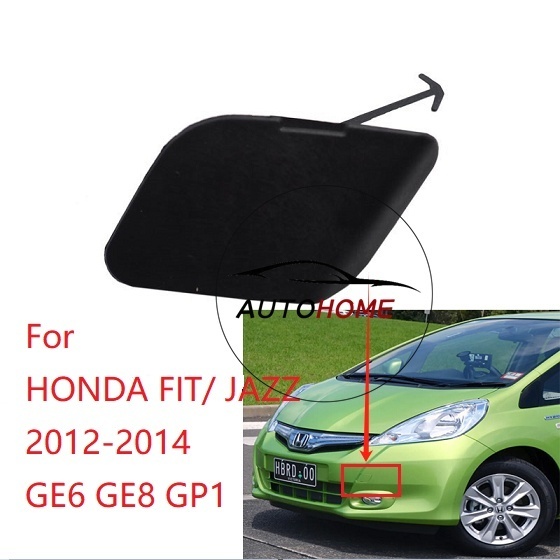 กันชนหน้าลากจูง Hook สําหรับ HONDA FIT JAZZ 2012 2013 2014 GE6 GE8 สําหรับ Fit/Jazz Hybrid 2013 2014