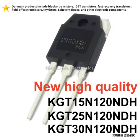 5PCS ใหม่ KGT KGT15N120NDH 15N120NDH KGT25N120NDH 25N120NDH KGT30N120NDH 30N120NDH TO-3P IGBT หลอด M