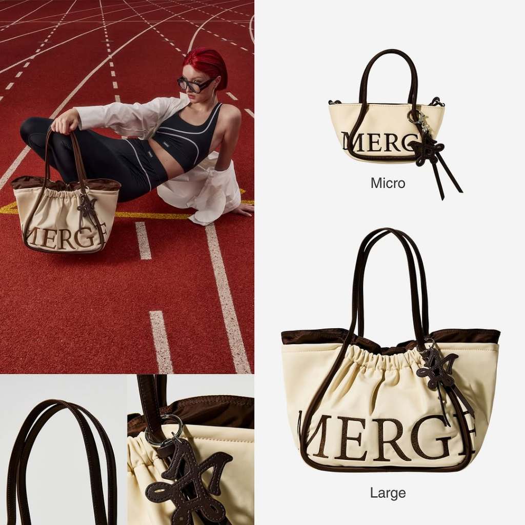 Merge A Day Bag Nylon Large ใหม่มือ1 | กระเป๋านีลอนใหญ่ ของแท้100% พร้อมส่ง ราคา ถูกที่สุด ดีลบีเคเค แกลเลอรีภาพที่ 6