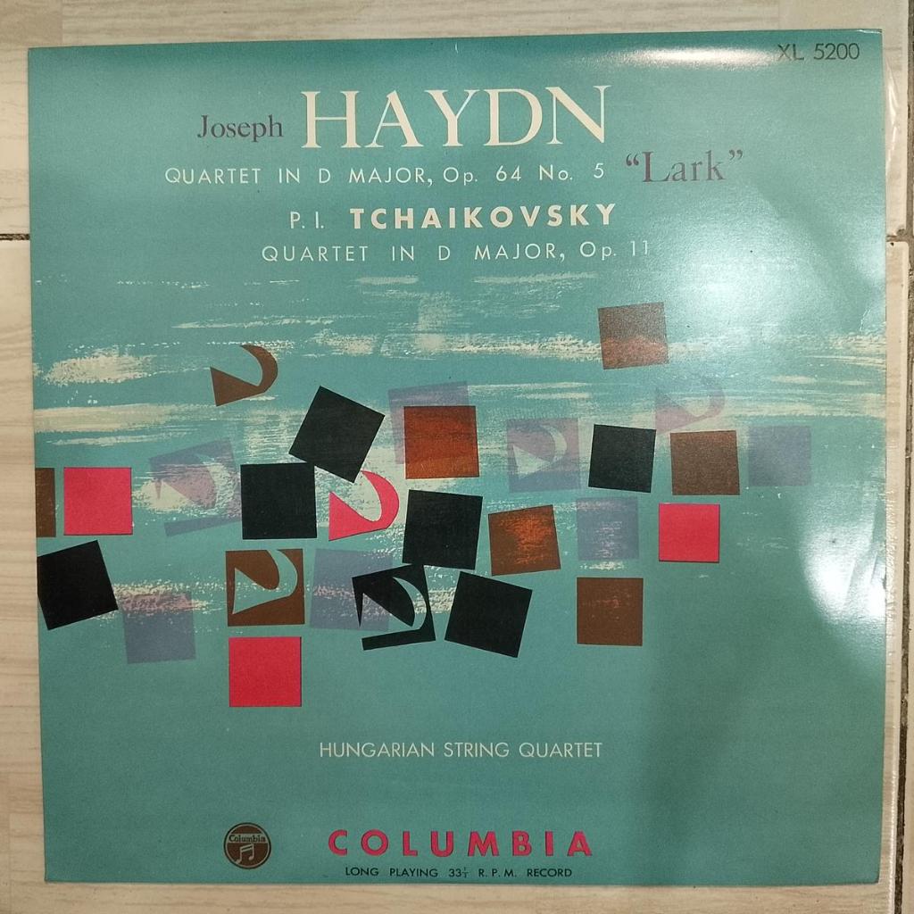 Dvorak lark Tchaikovsky D MAJOR String Quartet,ฮังการี Quartet