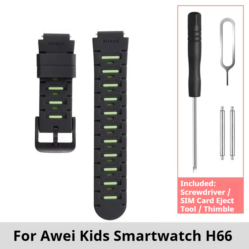 สําหรับ Awei Kids Smartwatch H66 Strap สายซิลิโคน H66 Strap