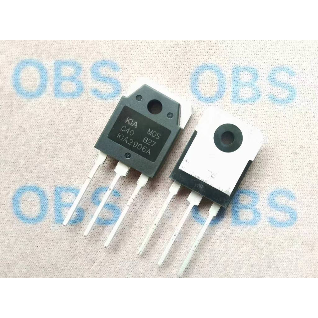 ((5 ชิ้น) KIA2906A ยี่ห้อใหม่นําเข้าพร้อมสต็อกอินเวอร์เตอร์เชื่อม Airport Effect Tube 130A 60V TO-3P