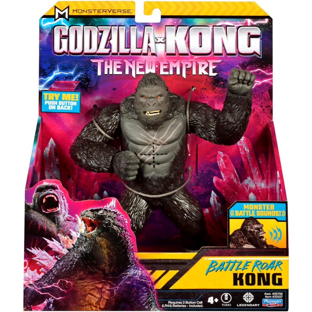 Godzilla x Kong 7" Battle Roar Kong Figure โดย Playmates Toys