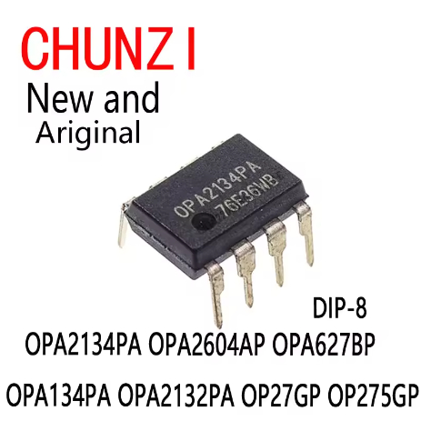5pcs ใหม่และต้นฉบับชิป IC OPA2132 OPA2134 DIP-8 OPA2134PA OPA2604AP OPA627BP OPA134PA OPA2132PA OP27