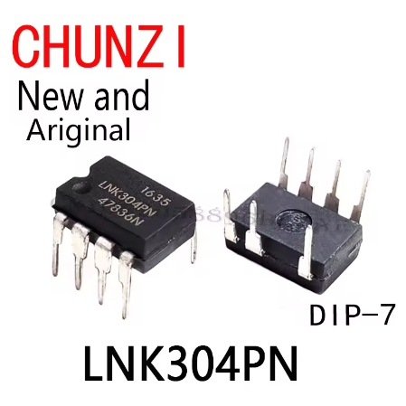 10 ชิ้น IC ใหม่และต้นฉบับ 304PN LNK304 LNK304P DIP-7 LNK304PN