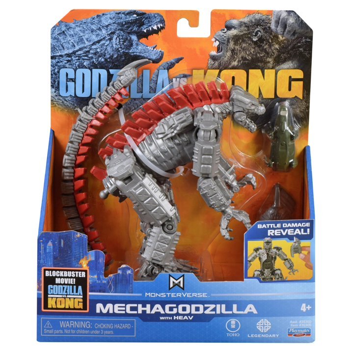 Godzilla vs Kong 6" Hollow Earth Monsters MechaGodzilla ของเล่นรูปการกระทํา