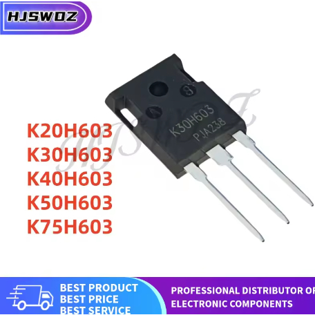 5PCS ใหม่ K20H603 K75H603 K50H603 K40H603 K30H603 IKW20N60H3 IKW75N60H3 IKW50N60H3 IKW40N60H3 W3 W3 