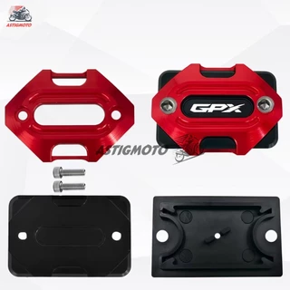 สําหรับ SYM GPX DRONE 150 ด้านหน้าด้านหลังเบรคอ่างเก็บน้ําฝาครอบ CNC อลูมิเนียมรถจักรยานยนต์อุปกรณ์เสริม Racing ดัดแปลง