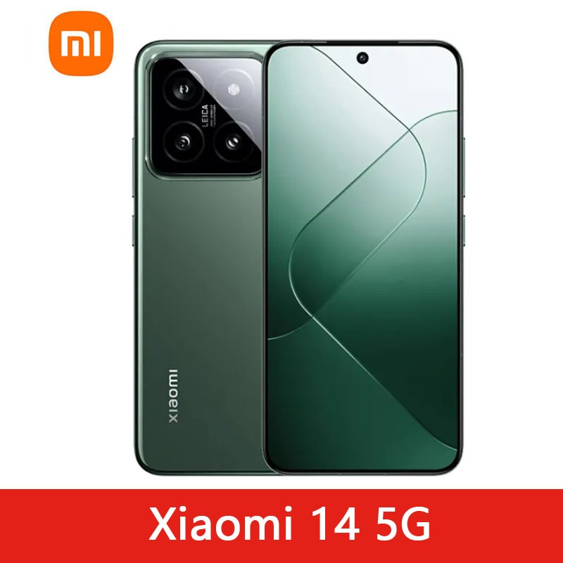 Global version Xiaomi 14 5G โทรศัพท์มือถือ 6.36 นิ้ว OLED ยืดหยุ่น 120Hz หน้าจอ Snapdragon 8 Gen 3 4