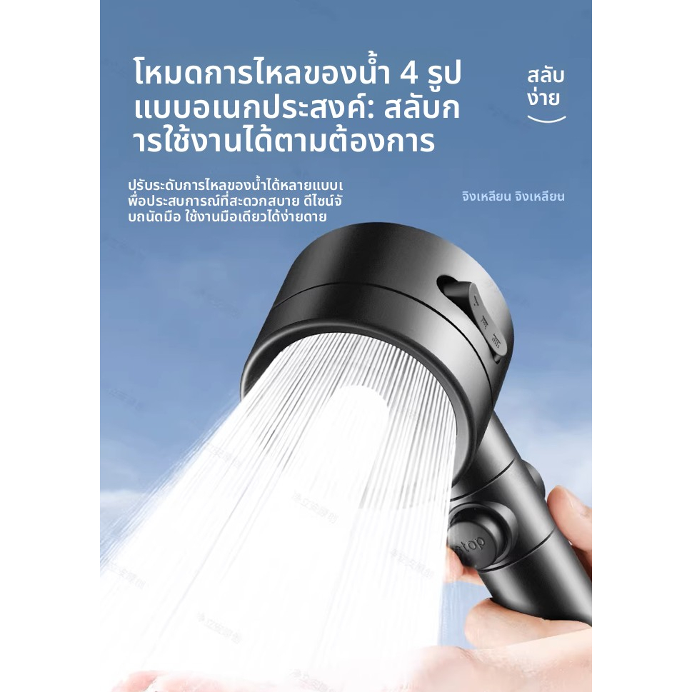 หัวฝักบัวเทอร์โบชาร์จเจอร์ขนาดใหญ่พิเศษเต้าเสียบน้ําท่อกรององค์ประกอบหัวกรอง