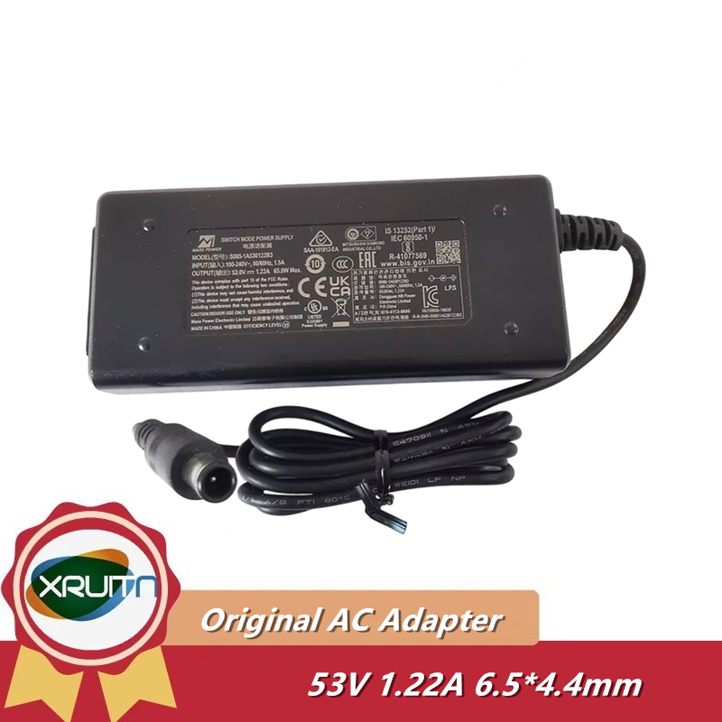 ของแท้ MASS POWER 53.0V 1.22A อะแดปเตอร์ AC 65.0W S065-1A530122B3 Switching Mode Power Supply สําหรั
