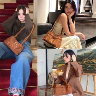 พร้อมส่ง✅แท้💯🔖Gentlewoman SUEDE BALLERINA BAG🩰สะพายข้าง ปุ่มแม่เหล็ก รุ่นใหม่ล่าสุด สะพายไหล่
