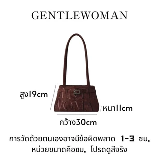 พร้อมส่ง✅แท้💯🔖Gentlewoman SUEDE BALLERINA BAG🩰สะพายข้าง ปุ่มแม่เหล็ก รุ่นใหม่ล่าสุด สะพายไหล่