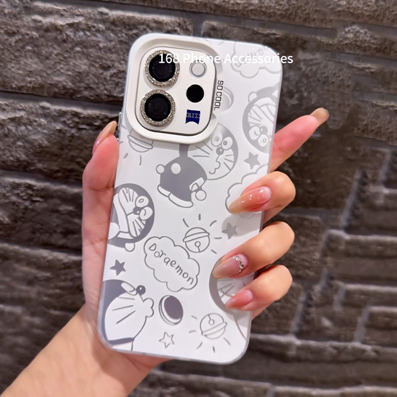 เคส Vivo V70 เคส Vivo V70 FE เคสลายการ์ตูนน่ารัก โดเรมอน สติทช์ เคสโทรศัพท์กันกระแทก ขอบซิลิโคนอ่อนนุ่ม ฝาแมทท์ด้านแข็ง สำหรับเด็กผู้หญิง เด็กผู้ชาย นักเรียน ราคา ถูกที่สุด ดีลบีเคเค แกลเลอรีภาพที่ 2