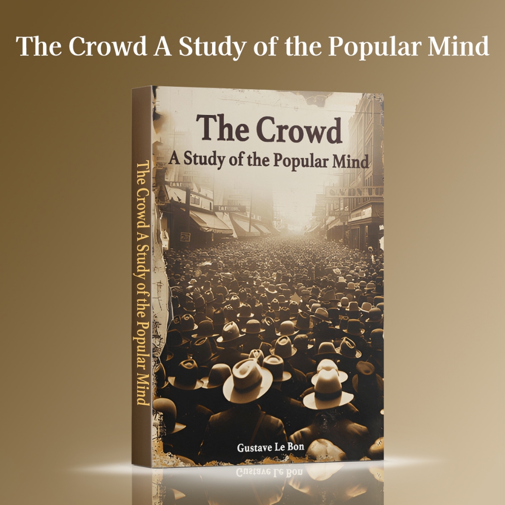 [มีในสต็อกของแท้] หนังสือ Gustave Le Bon The Crowd, โซซิวิทยาคลาสสิกและหนังสือภาษาอังกฤษจิตวิทยาสําหรับนักเรียนและเครื่องอ่าน