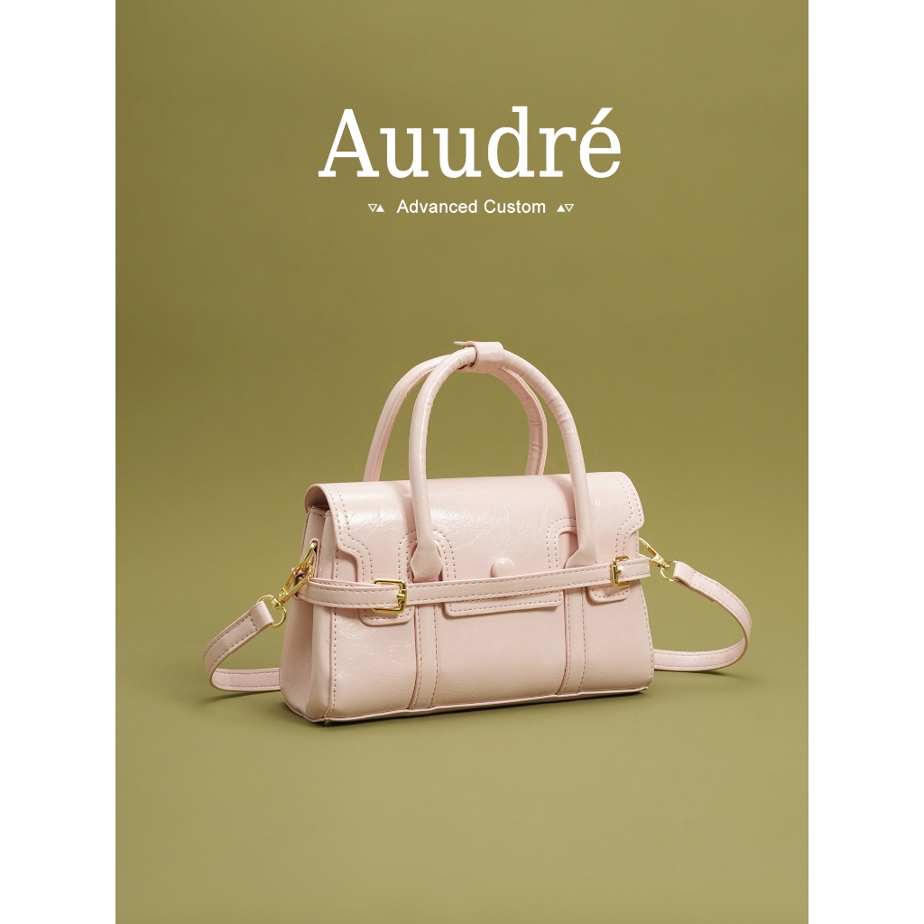 กระเป๋าถือ commuter crossbody สีชมพูสำหรับ 여성 ขนาดกระทัดรัด