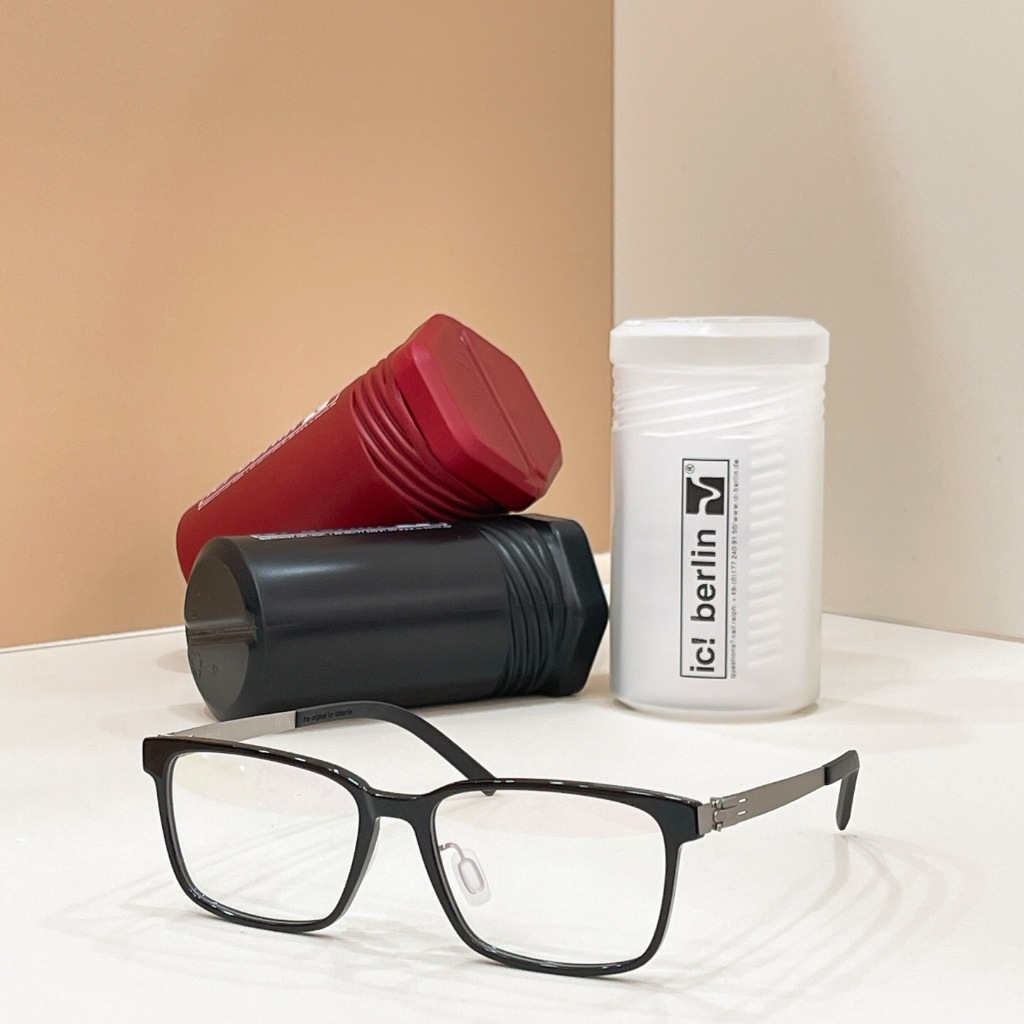 ic!Berlin Glasses สไตล์ Cat Eye Square แบบไม่แบ่งเพศ แฟชั่นและสวมใส่ได้ทุกโอกาส