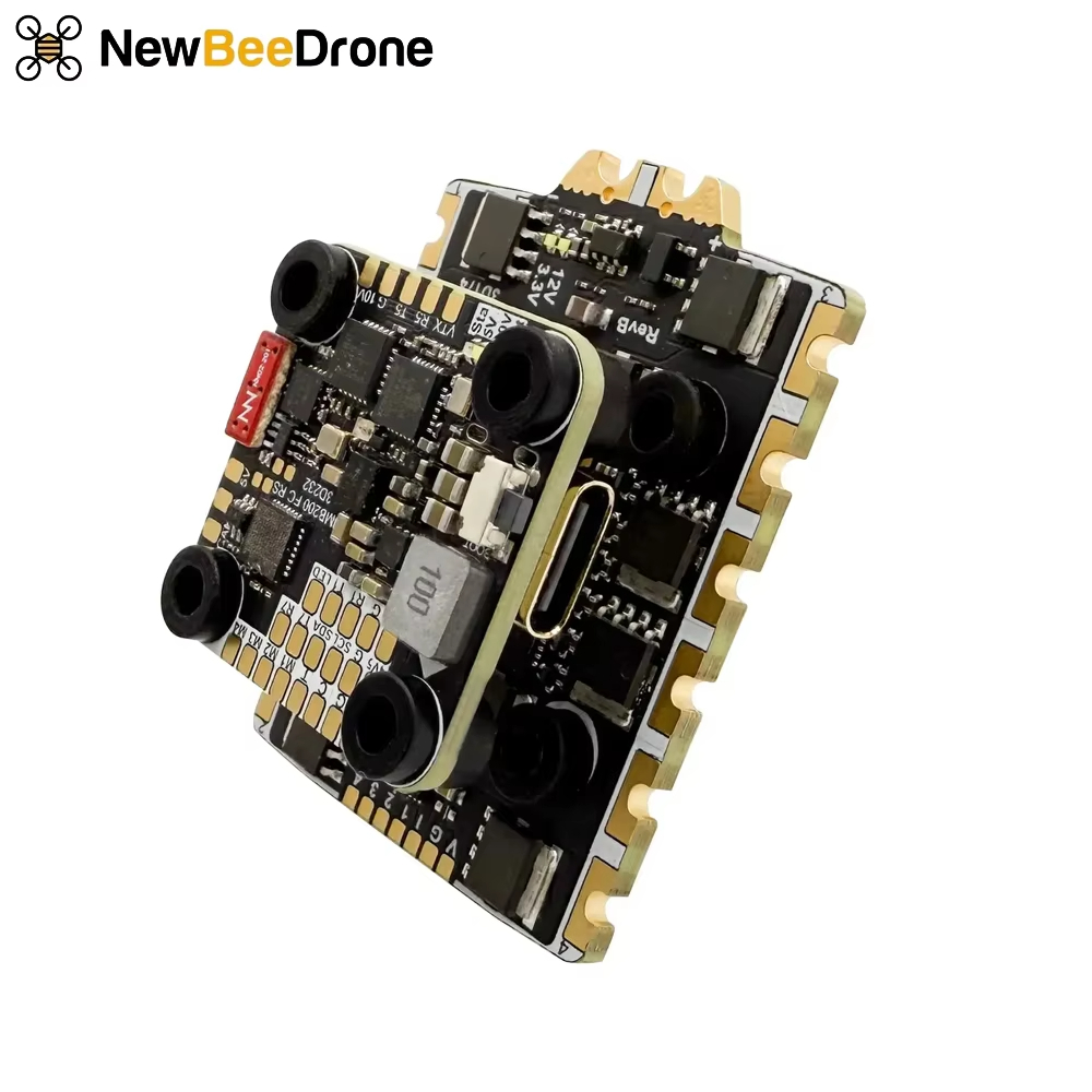 NewBeeDrone Hummingbird 200 ELRS 2.4 Ghz RaceSpec Stack F435 Flight Controller AM32 80A 3-6S ESC สํา